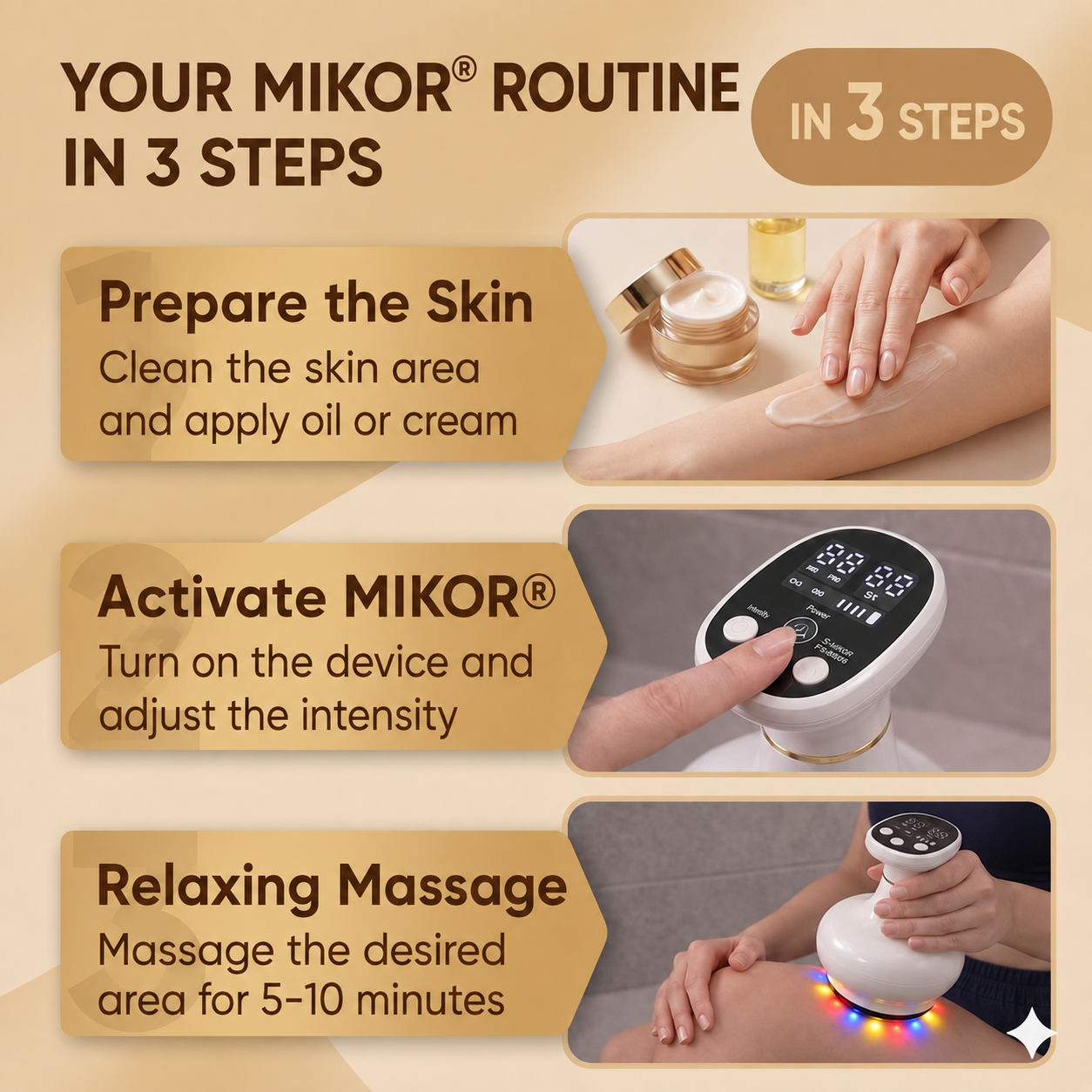 4-in-1 Cupping Massage Machine: The "Golden" Solution for Wrinkled and Sagging Skin at Home