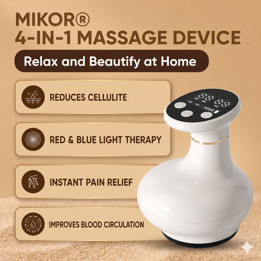 4-in-1 Cupping Massage Machine: The "Golden" Solution for Wrinkled and Sagging Skin at Home